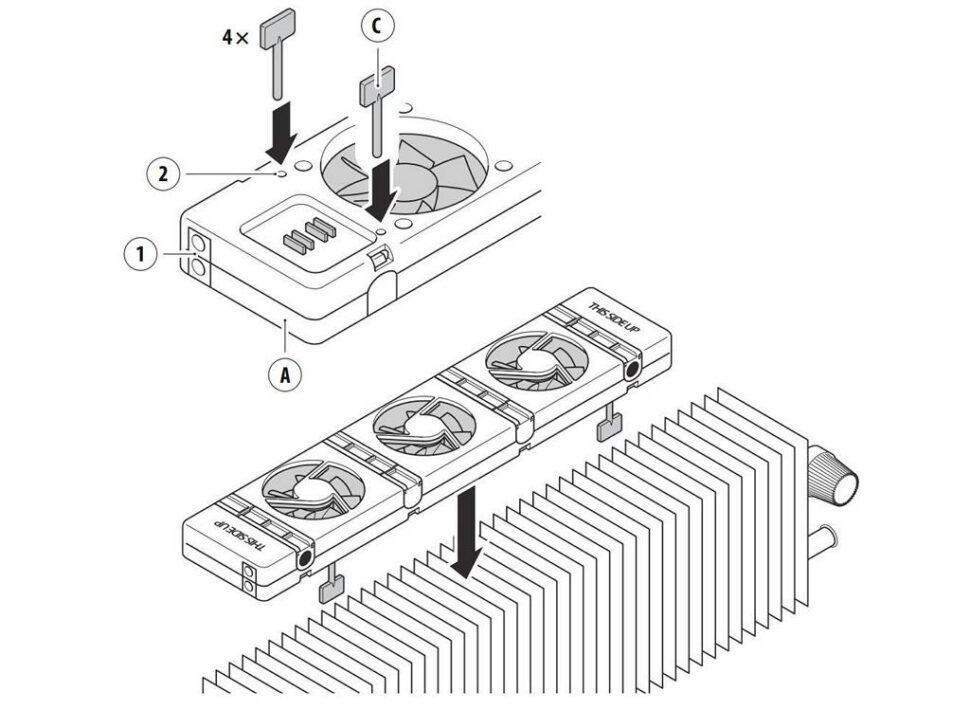sc 18 Montage mit Füßen