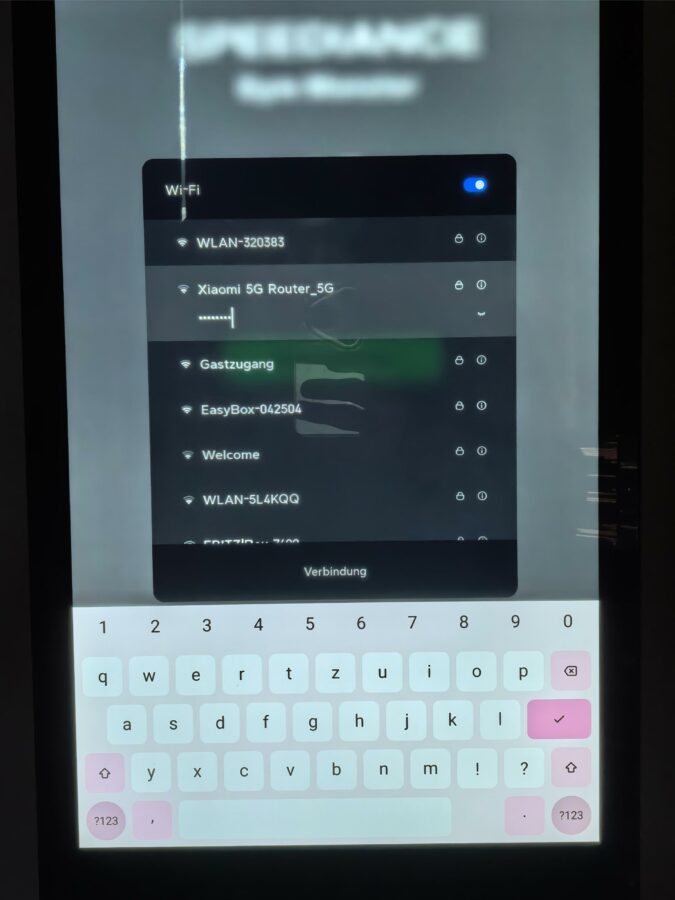 Speediance Gym Monster 2 Test Display Einstellungen 4