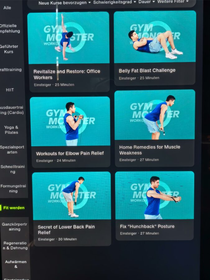 Speediance Gym Monster 2 Test Uebersicht Trainingsprogramme 11