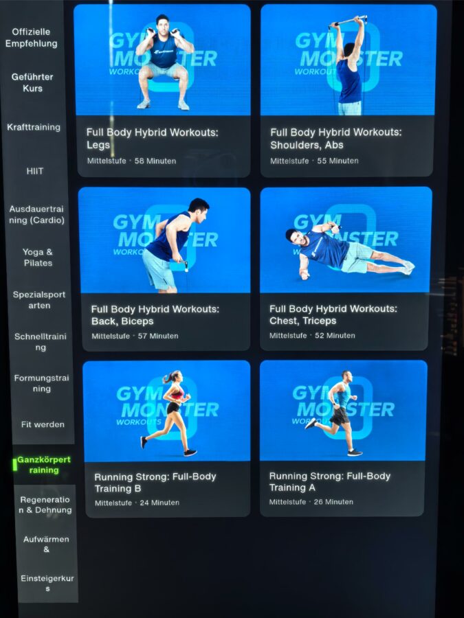 Speediance Gym Monster 2 Test Uebersicht Trainingsprogramme 12