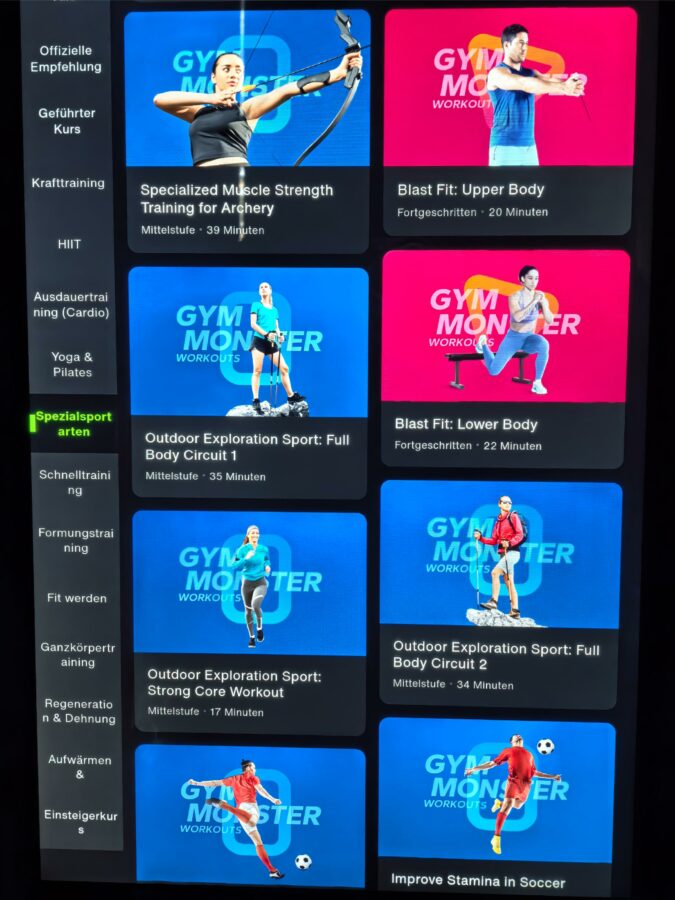 Speediance Gym Monster 2 Test Uebersicht Trainingsprogramme 7