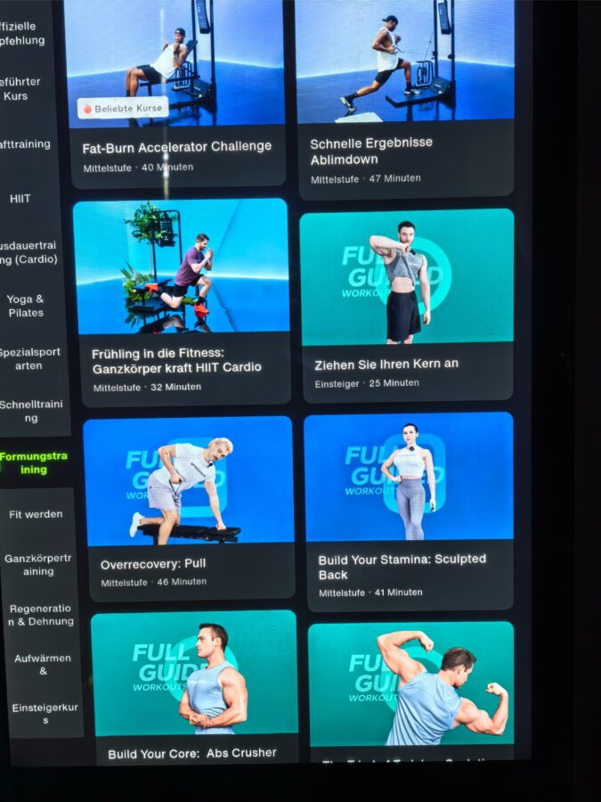 Speediance Gym Monster 2 Test Uebersicht Trainingsprogramme 9