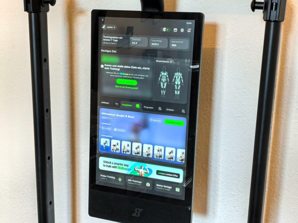 speediance gym monster 2 display quality