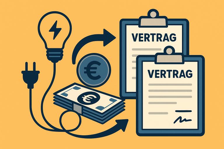 Stromanbieter Wechsel Geld sparen Stromanbieter Wechsel Geld sparen