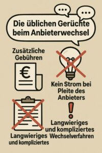 ueblichen Probleme beim Anbieterwechsel ueblichen Probleme beim Anbieterwechsel