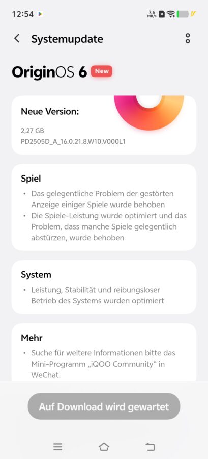 Vivo IQOO 15 Android 16 4