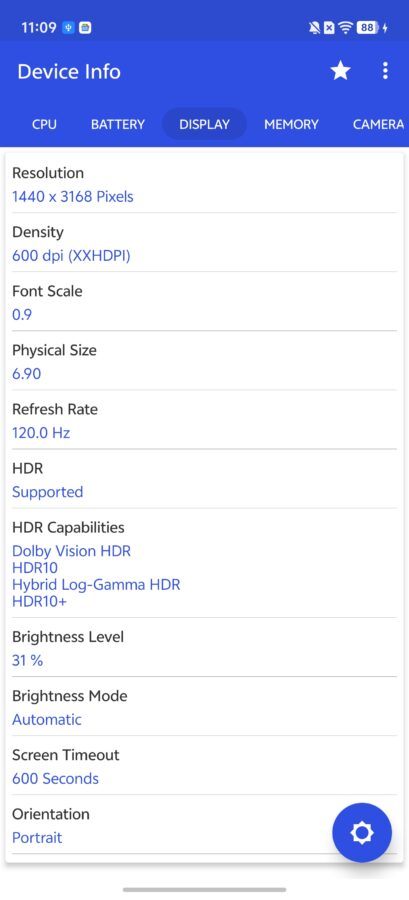 Vivo IQOO 15 Display 1