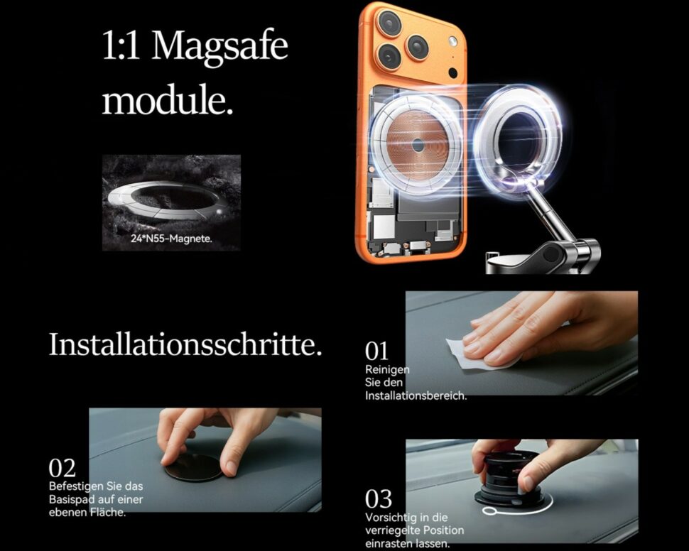 Lisen MagSafe Autohalterung Nov 2025 7