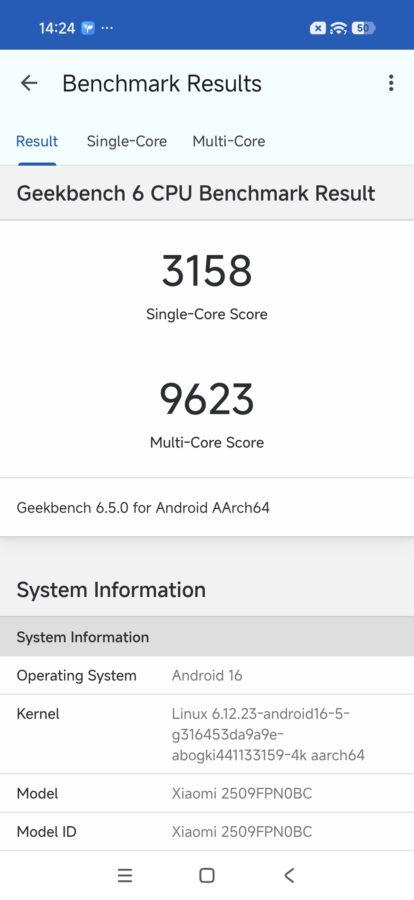 Xiaomi 17 Pro Max Benchmarks 3