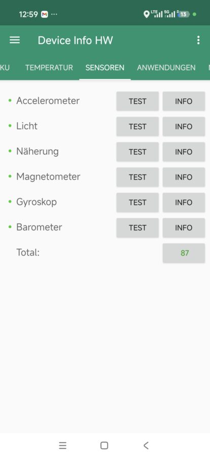 Xiaomi 17 Pro Max Connectivity sensors