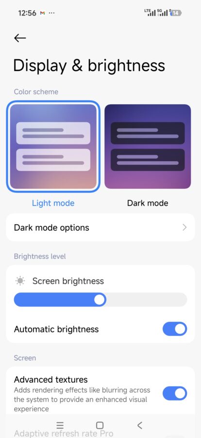 Xiaomi 17 Pro Max HyperOs3 Display Settings 1