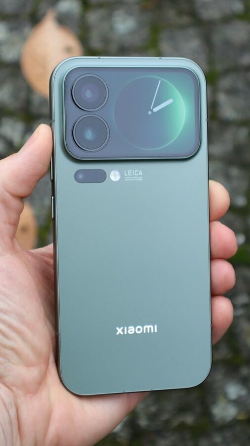 Xiaomi 17 Pro Test Display hinten