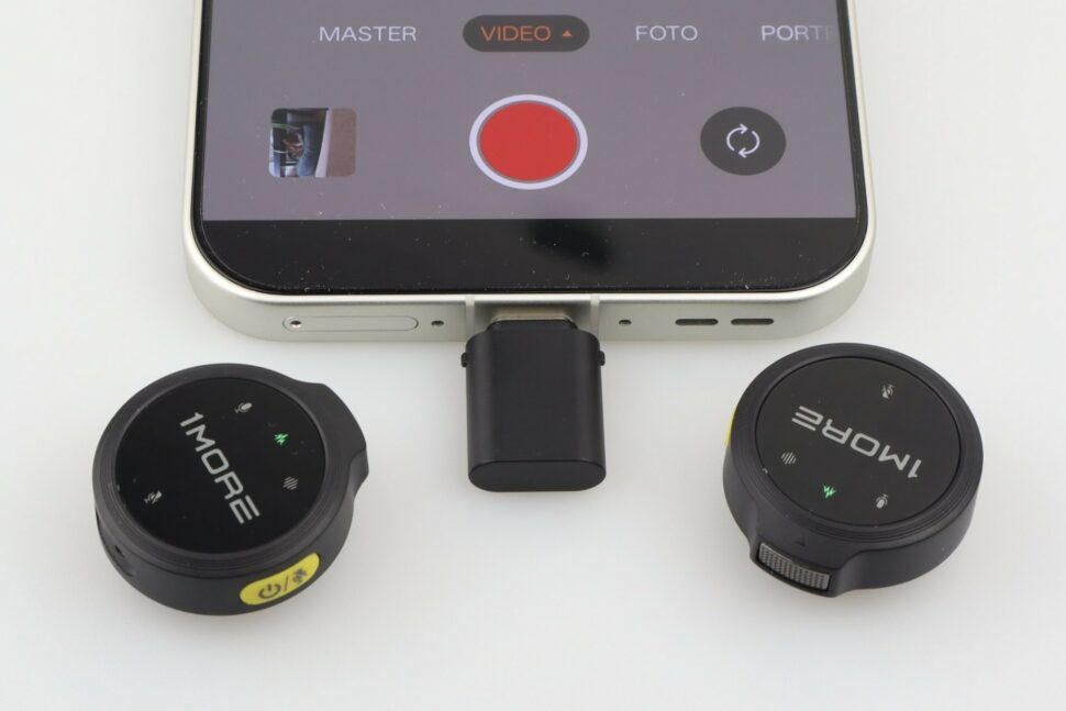 1More Pixie Mini 1More M100 Mikrofon Test Empfaenger 2 1More Pixie Mini 1More M100 Mikrofon Test Empfaenger 2