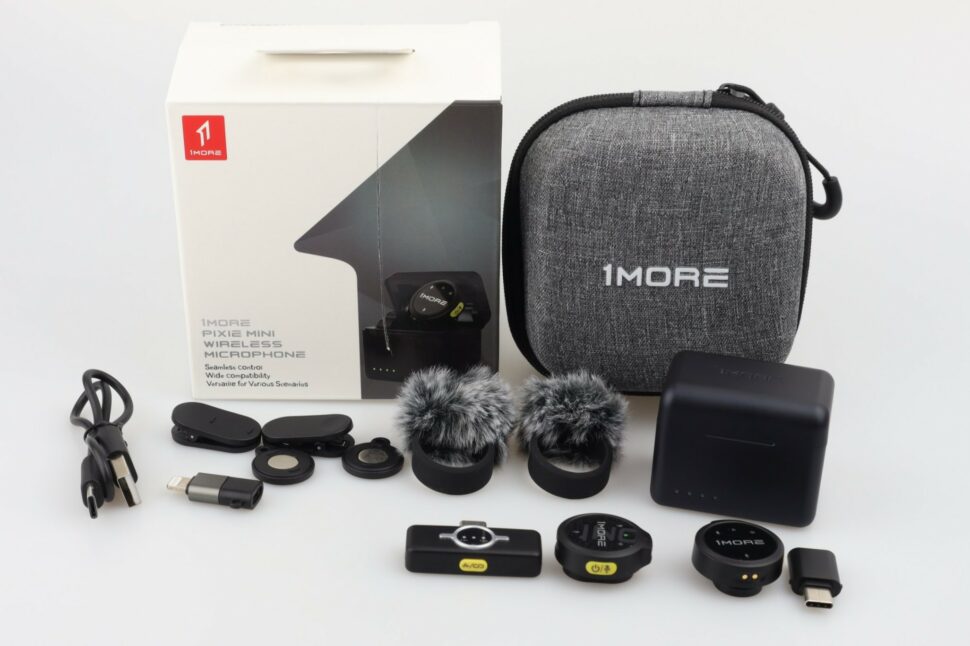 1More Pixie Mini 1More M100 Mikrofon Test Lieferumfang 1More Pixie Mini 1More M100 Mikrofon Test Lieferumfang