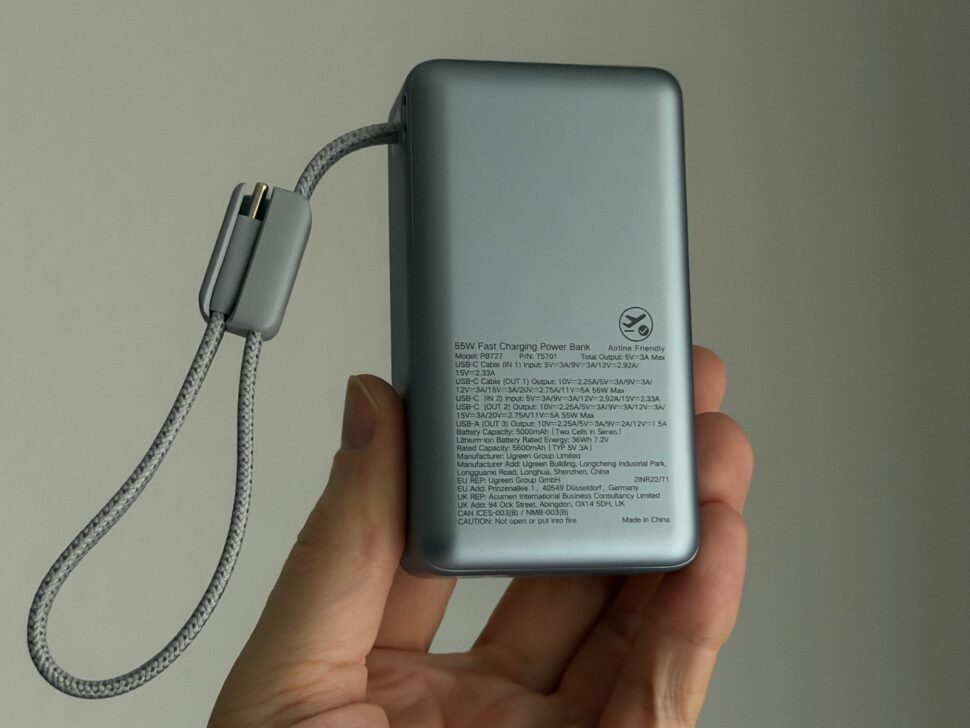 Ugreen 55W Powerbank Design 2 Ugreen 55W Powerbank Design 2