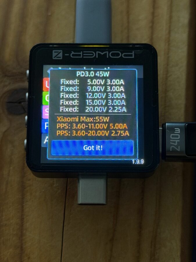 Ugreen 55W Powerbank Ladeprotokolle 2 Ugreen 55W Powerbank Ladeprotokolle 2