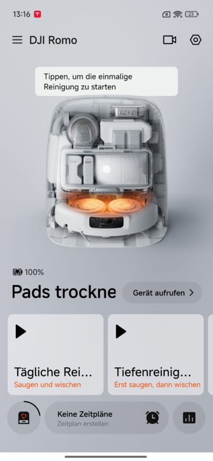 DJI Romo P App und Funktionen 1 DJI Romo P App und Funktionen 1