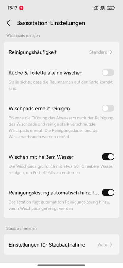 DJI Romo P App und Funktionen 6 DJI Romo P App und Funktionen 6