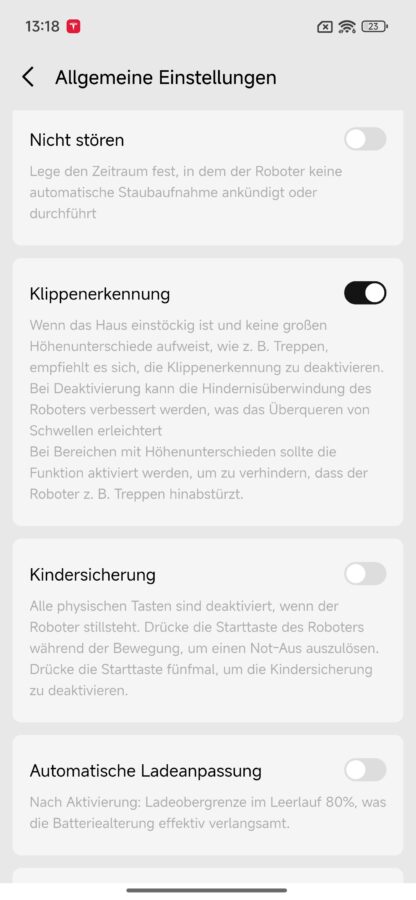 DJI Romo P App und Funktionen 8 DJI Romo P App und Funktionen 8