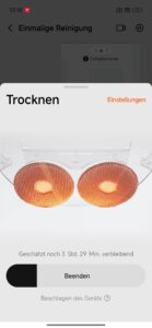 DJI Romo P Trocknen Heissluft Wischpads DJI Romo P Trocknen Heissluft Wischpads