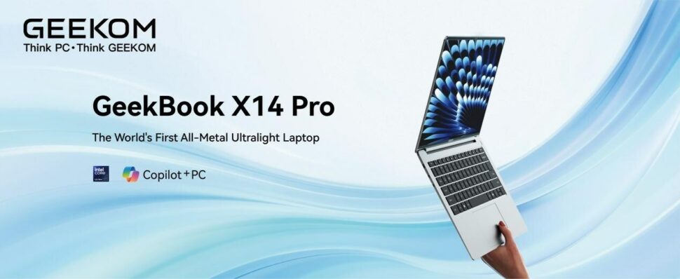 Geekom Geekbook X14 Pro Banner I Geekom Geekbook X14 Pro Banner I
