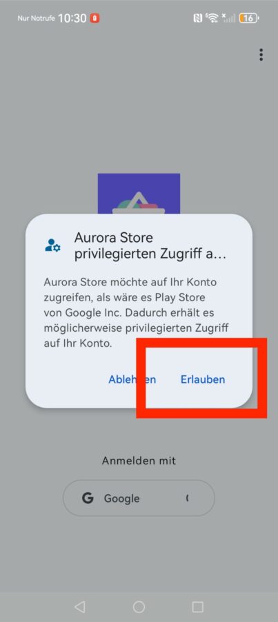 Huawei Smartphones Google Installieren MicroG Anleitung 12
