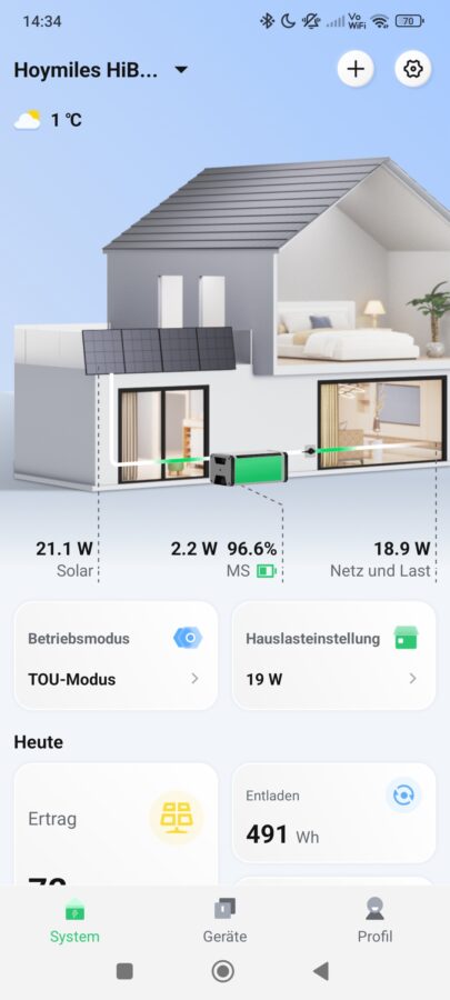 Hoymiles HiBattery 1920 AC App