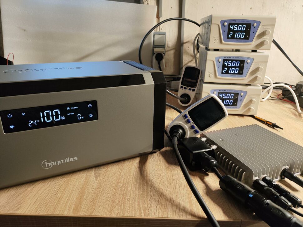 Hoymiles HiBattery 1920 Testbetrieb 1