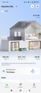 Hoymiles HiBattery Akkuheizung 1