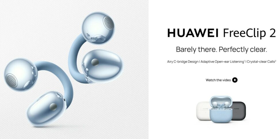 Huawei Launch Dez 2025 FreeClip 2 Huawei Launch Dez 2025 FreeClip 2