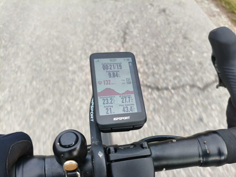 iGPSport BiNavi Test Radar Anzeige 1 iGPSport BiNavi Test Radar Anzeige 1