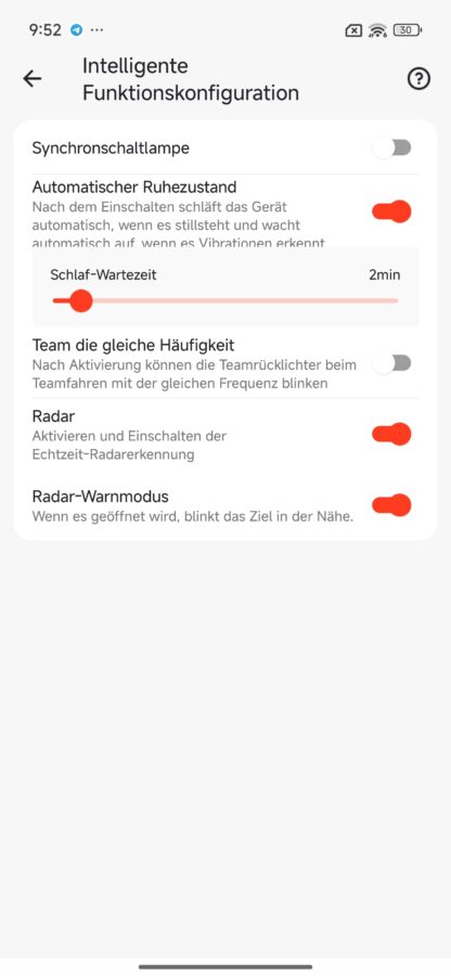 iGPSport SR mini Radar Ruecklicht App 2 iGPSport SR mini Radar Ruecklicht App 2