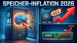 KI Speicher Inflation Smartphones 2026 AI hungrig KI Speicher Inflation Smartphones 2026 AI hungrig