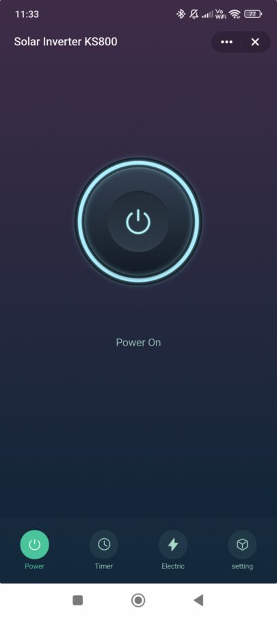 KS 800 Wechselrichter App 2 KS 800 Wechselrichter App 2