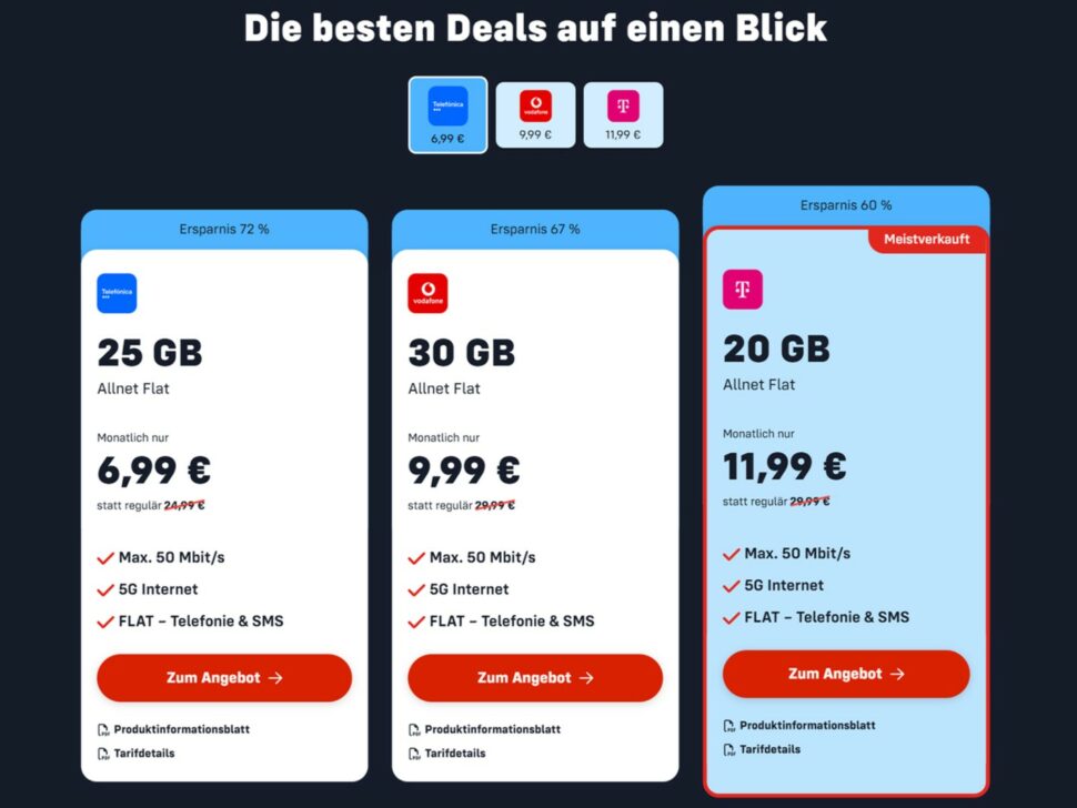 Mobilfunk.de Tarife Dez 25 tarife Mobilfunk.de Tarife Dez 25 tarife