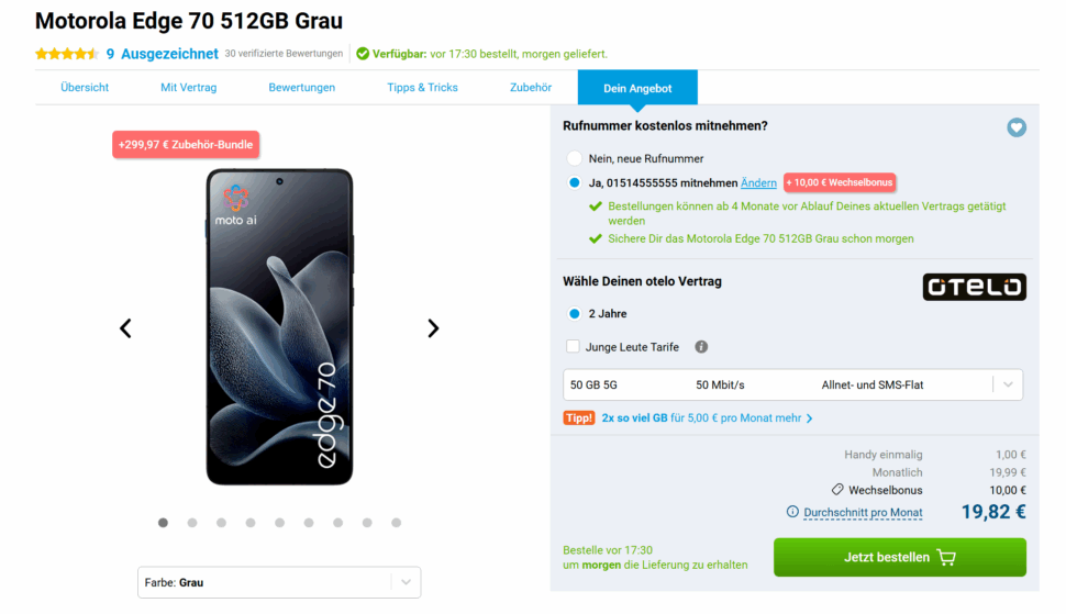 Motorola Edge 70 Angebot Gomibo Motorola Edge 70 Angebot Gomibo