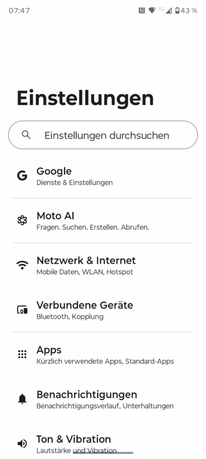Motorola Edge 70 System Test 3