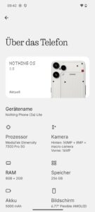 Test nothing Phone 3alite System 4