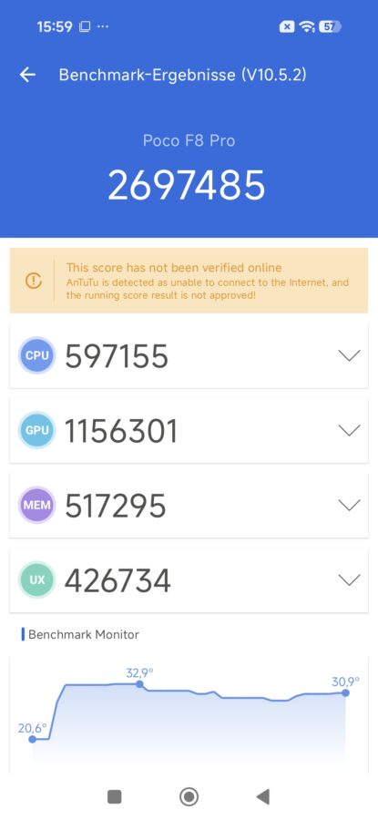 Poco F8 Pro antutu 10 Poco F8 Pro antutu 10