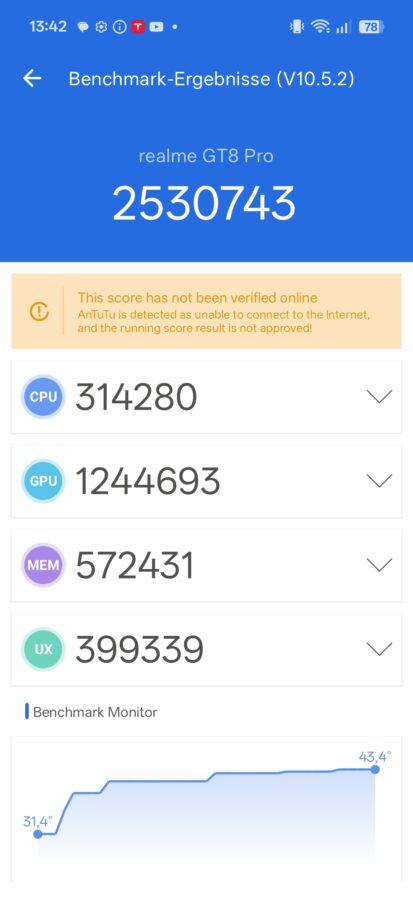 Realme GT8 Pro Benchmarks 3 Realme GT8 Pro Benchmarks 3