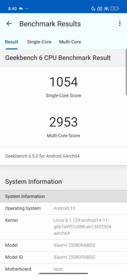 Benchmarks Redmi Note 15 PUero 5G 2 Benchmarks Redmi Note 15 PUero 5G 2