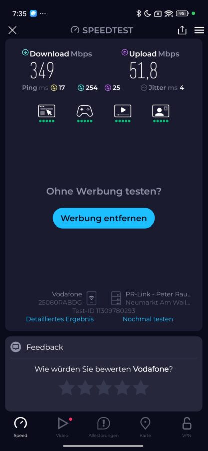 SIM Netz Empfang Test Redmi Note 15 Pro 5G 1 SIM Netz Empfang Test Redmi Note 15 Pro 5G 1