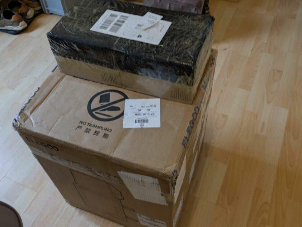 Elegoo Centauri Carbon 2 Combo 7 Carbon 2 Combo Verpackung