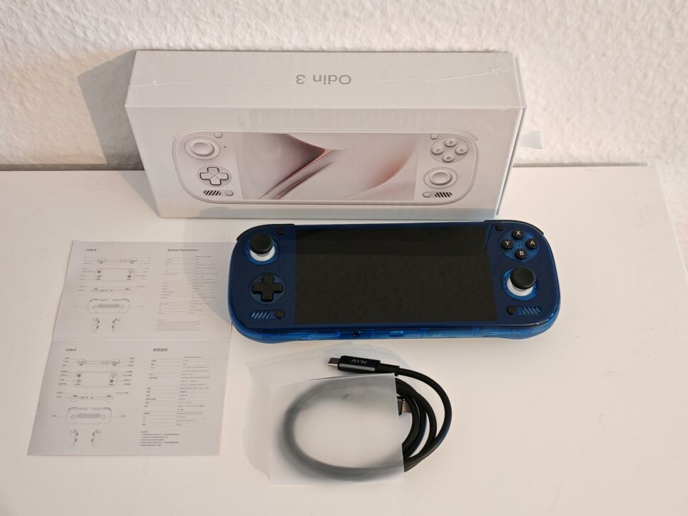 AYN Odin 3 Lieferumfang 2 AYN Odin 3 Lieferumfang 2