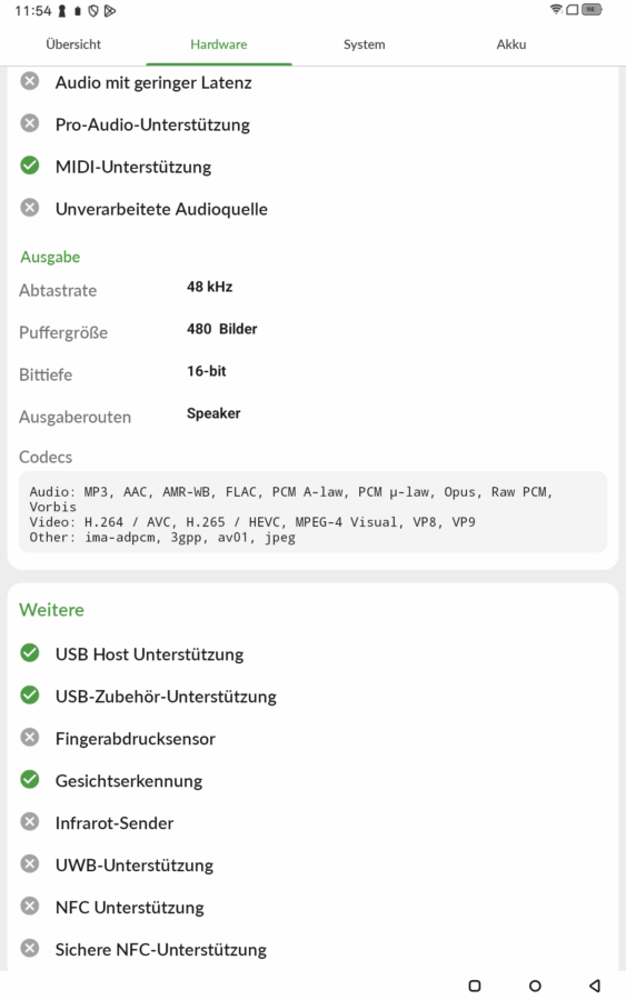 Blackview Oscal 200 Pad Konnektivitaet 2 Blackview Oscal 200 Pad Konnektivitaet 2