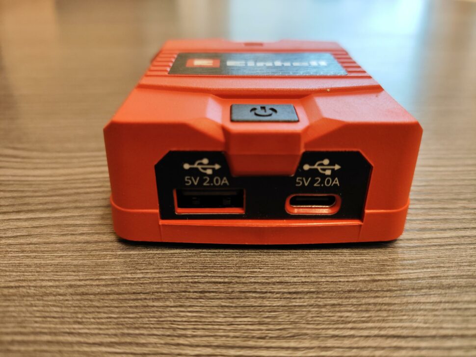 Einhell USB Akku Adapter Design und Verarbeitung 3 Einhell USB Akku Adapter Design und Verarbeitung 3