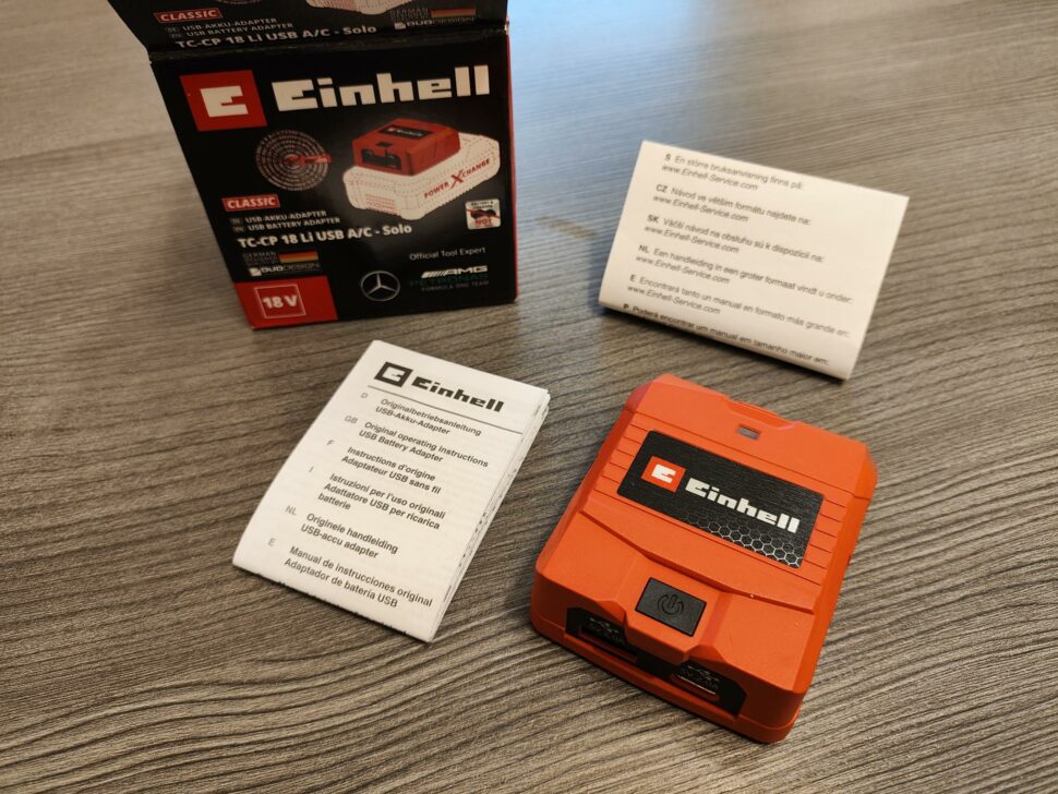 Einhell USB Akku Adapter Lieferumfang 2 Einhell USB Akku Adapter Lieferumfang 2