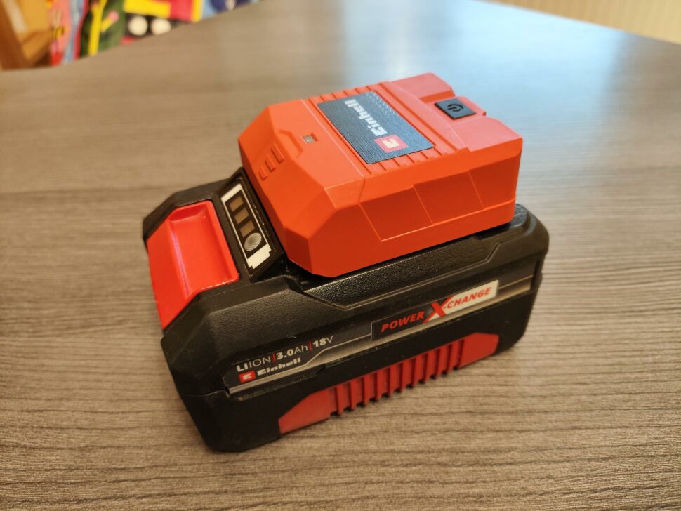 Einhell USB Akku Adapter Test 1 Einhell USB Akku Adapter Test 1