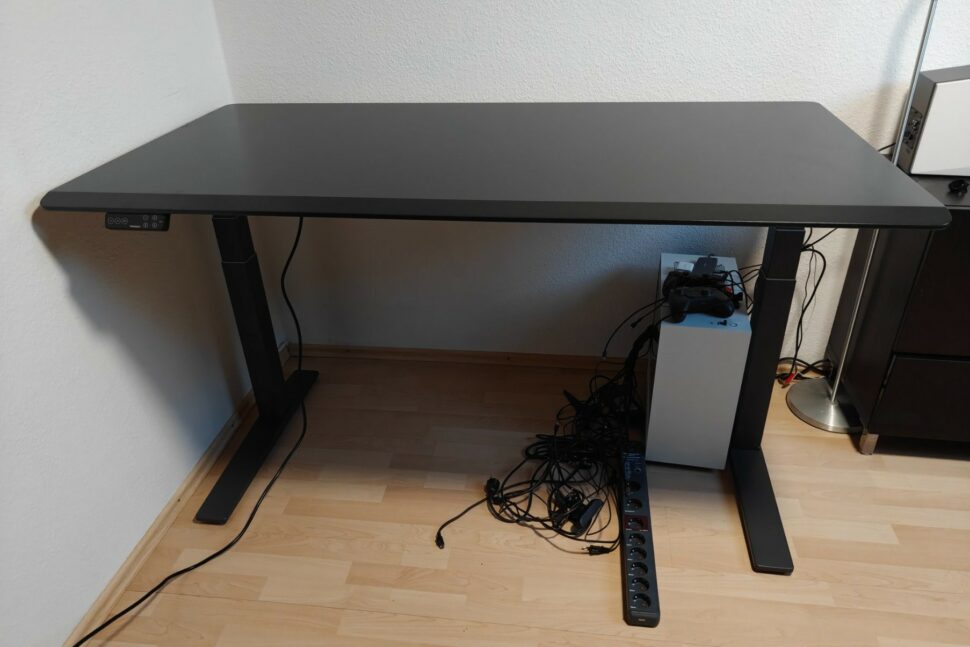 FlexiSpot E7 Flow Test Setup FlexiSpot E7 Flow Test Setup