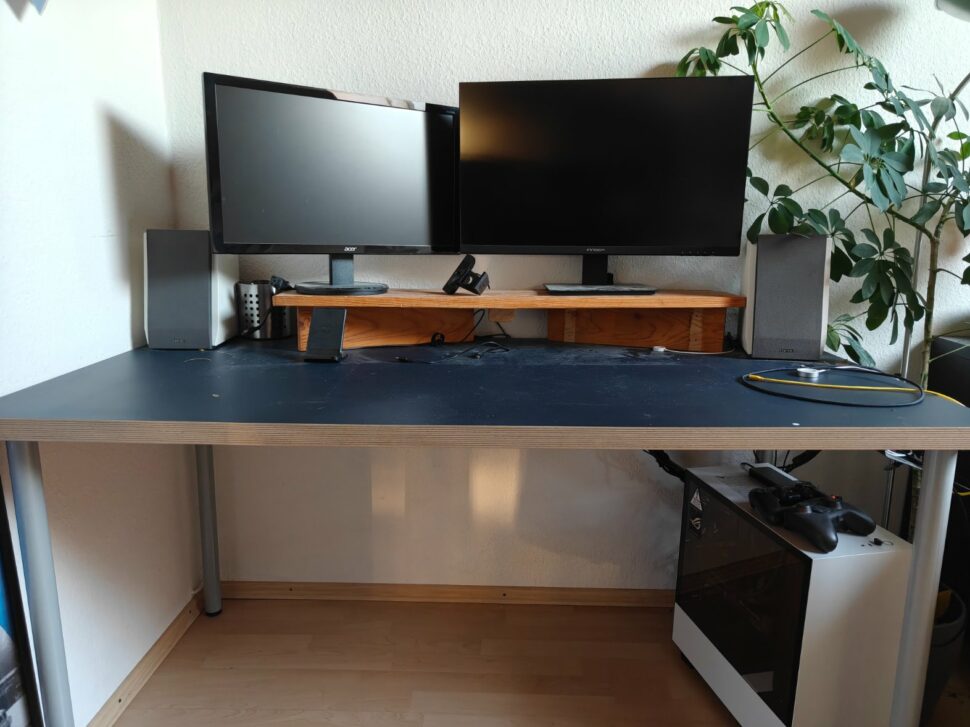 FlexiSpot E7 Flow Test davor FlexiSpot E7 Flow Test davor